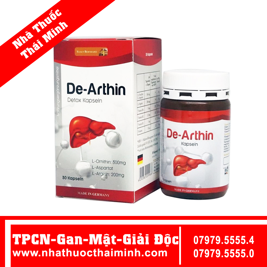 De-Arthin - Giải độc, bảo vệ gan