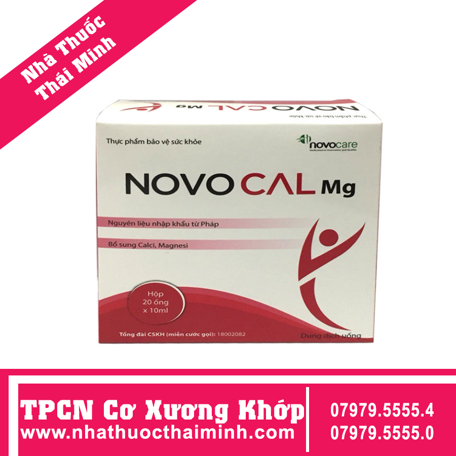 Novocal- Bổ sung calci hữu cơ