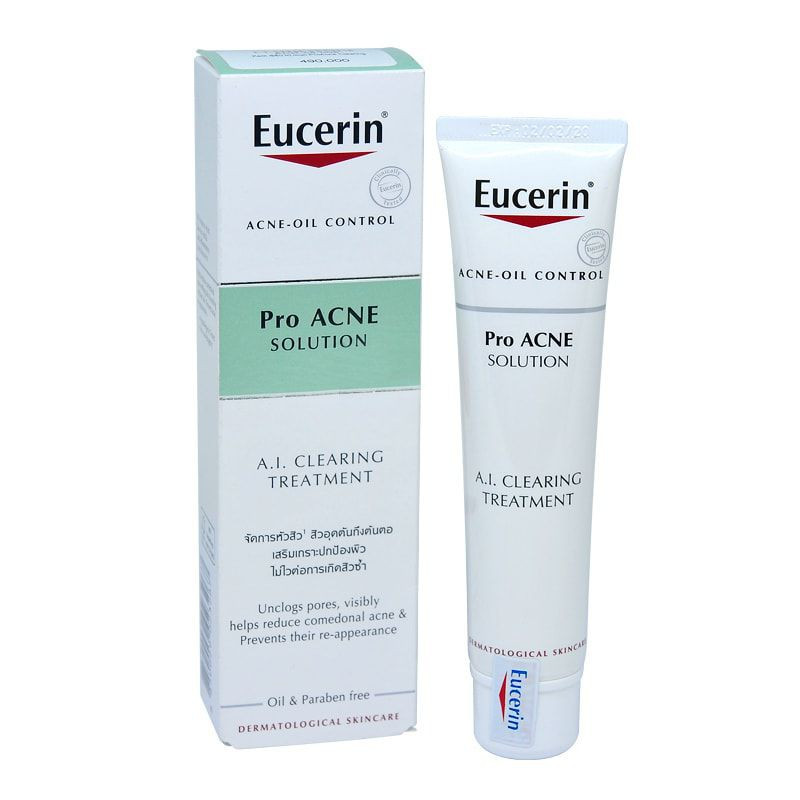 Sản phẩm trị mụn viêm Eucerin ProAcne AI Clearing Treatment