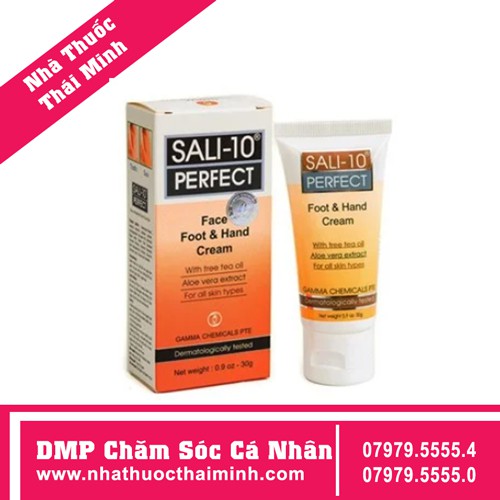 Kem Sali-10 Perfect hỗ trợ giảm nhăn da, giữ ẩm da, giảm khô da