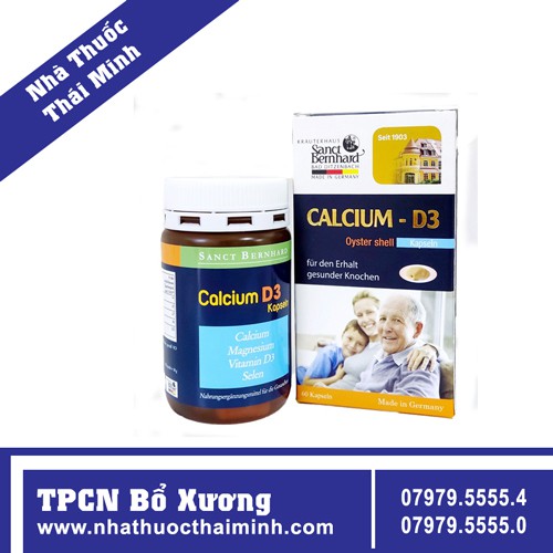 Calcium D3 - Duy trì và hỗ trợ phát triển hệ xương răng