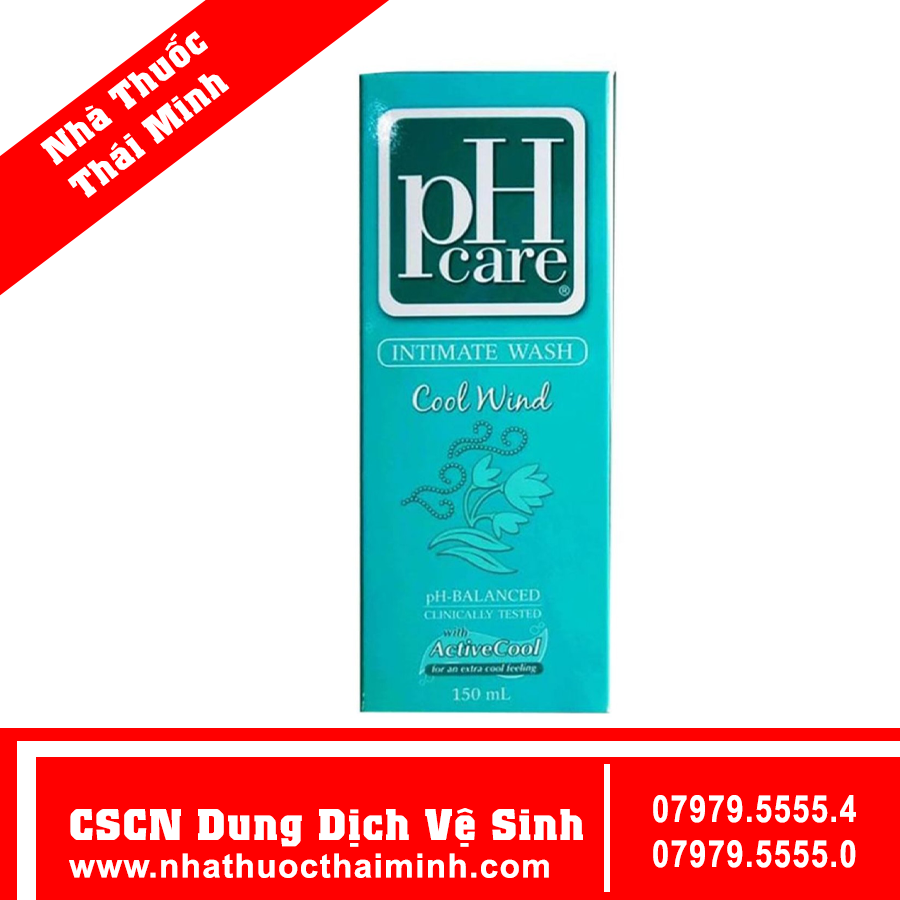 Dung dịch vệ sinh phụ nữ pH Care Cool Wind