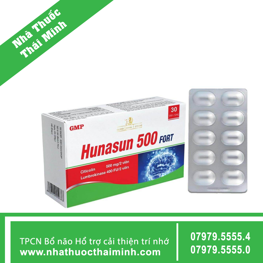 Hunasun 500 FORT - Nhà thuốc Thái Minh