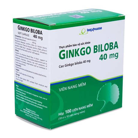 Ginkgo Biloba 40mg
