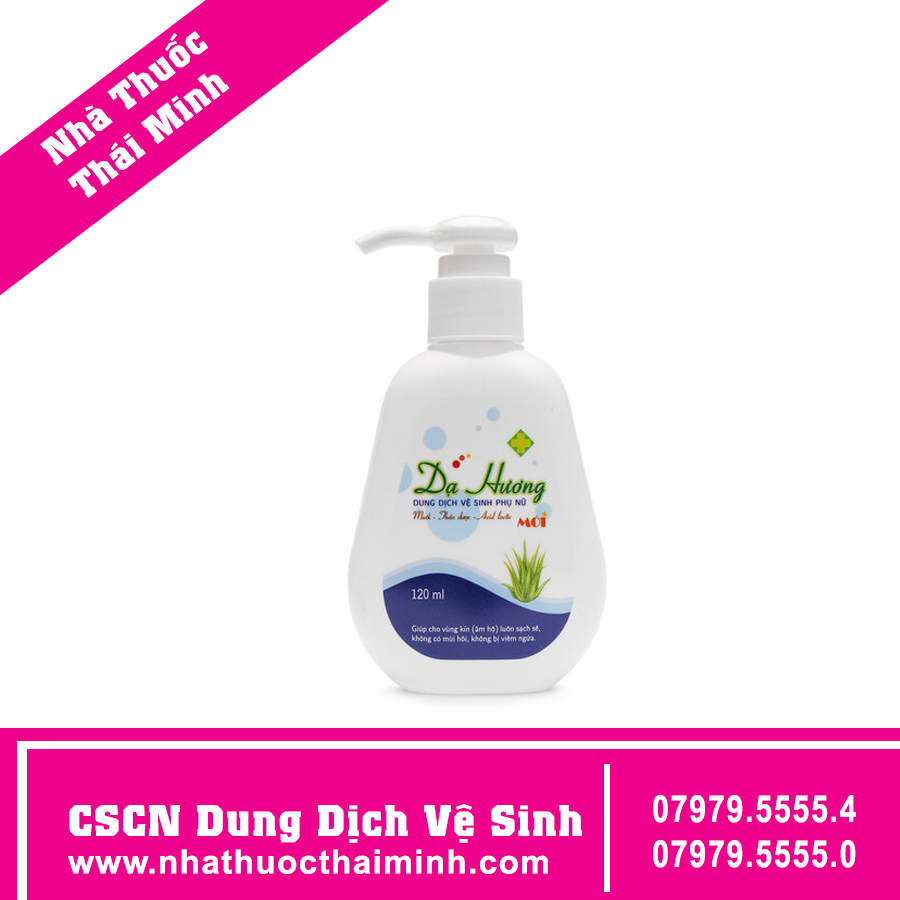 Dung dịch vệ sinh phụ nữ Dạ Hương Hoa Linh giúp làm sạch, khử mùi vùng kín (120ml)