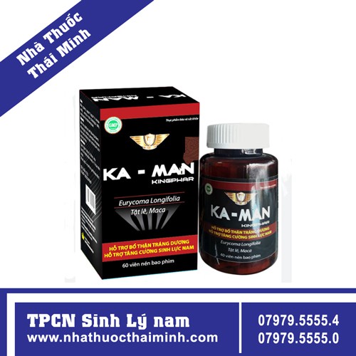 KA-MAN Kingphar - Tăng cường sinh lý nam giới (40 viên)
