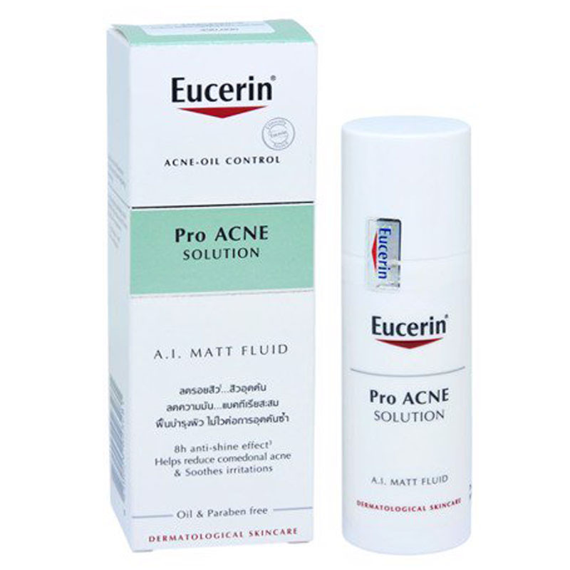 Eucerin ProAcne Làm sạch cho da nhờn và da mụn