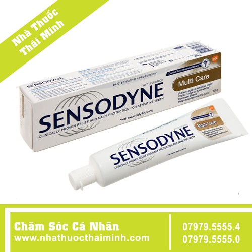 Kem đánh răng Sensodyne Multi Care bảo vệ toàn diện 100g